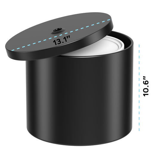 Gritt Commercial Black Stainless Steel Wall Mounted Wipe Dispenser